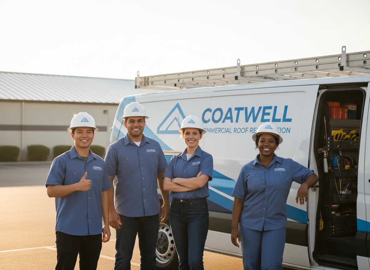 Commercial roof coating company in Comstock Park, MI